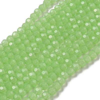 Imitation Jade Glass Beads Stands EGLA-A035-J3mm-D01-1