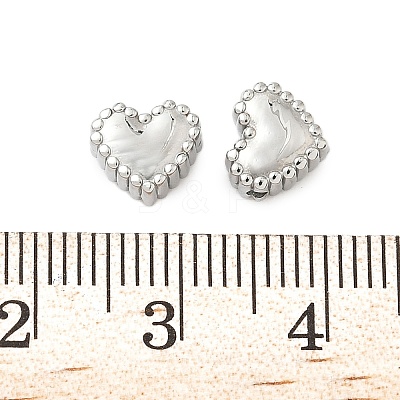 304 Stainless Steel Beads STAS-P401-01P-1