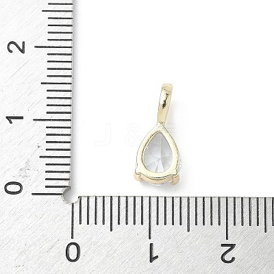 Brass Birthstone Pendants KK-D372-02P-04-1