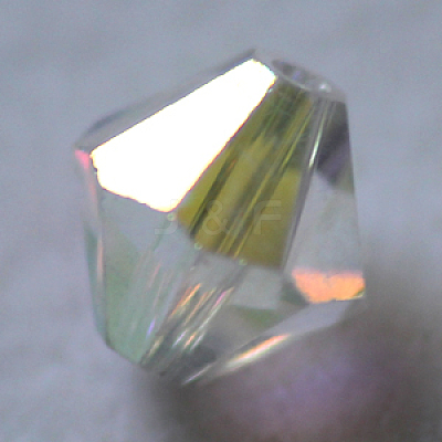 Imitation Austrian Crystal Beads SWAR-F022-4x4mm-02-1