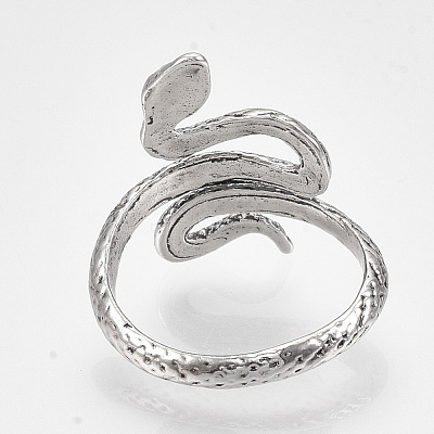 Alloy Cuff Finger Rings X-RJEW-S038-192B-1