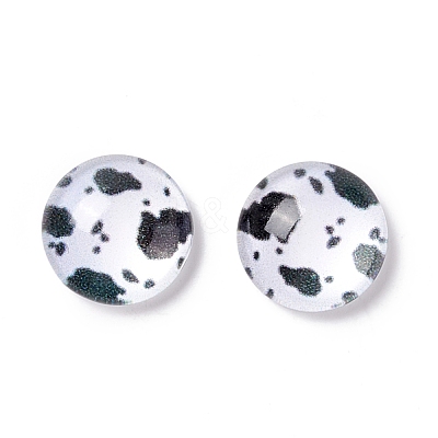 Glass Cabochons GLAA-E022-01-1