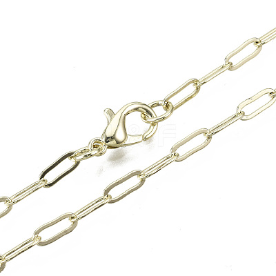 Brass Paperclip Chains MAK-S072-10A-14KC-1