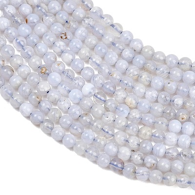 Natural Blue Lace Agate Beads Strands G-Z163-B01-3mm-1