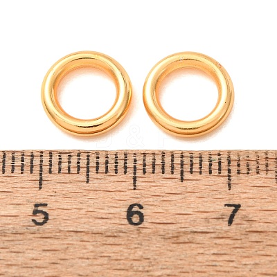 Brass Closed Jump Rings KK-CBA25B2-14G-1