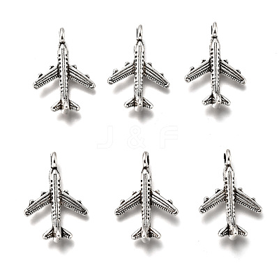Tibetan Style Alloy Pendants TIBEB-A101638-AS-FF-1