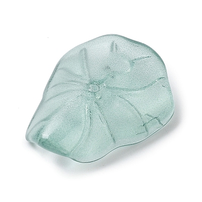 Transparent Glass Beads Caps GLAA-A011-06B-1