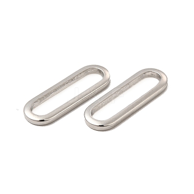 Non-Tarnish 304 Stainless Steel Link Rings LS-STAS-A070-P-1