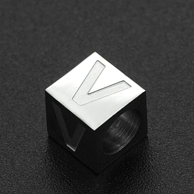 Non-Tarnish 201 Stainless Steel European Beads STAS-N090-LA062-V-1