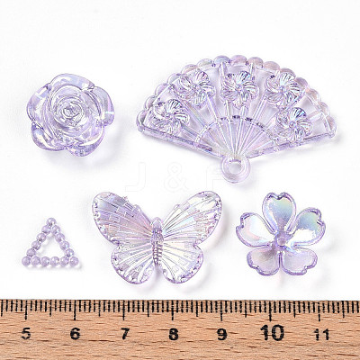 Transparent Acrylic Beads OACR-N137-73A-1
