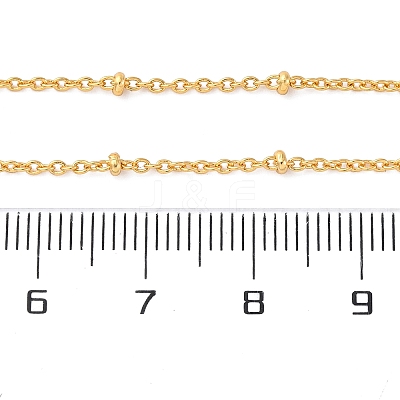 Long-Lasting Plated Brass Cable Chain Necklaces NJEW-K112-09G-NF-1