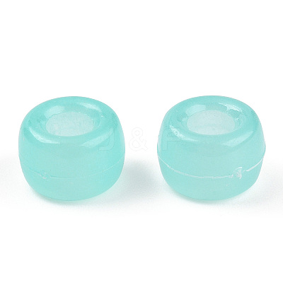 Transparent & Luminous Plastic Beads KY-T025-01-H03-1