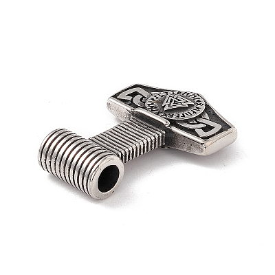 304 Stainless Steel Manual Polishing Pendants X-STAS-G267-20AS-1