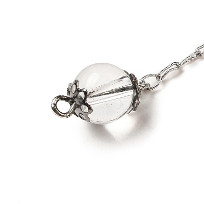 Resin Bullet Dowsing Pendulum Big Pendants G-H058-01AS-09-1