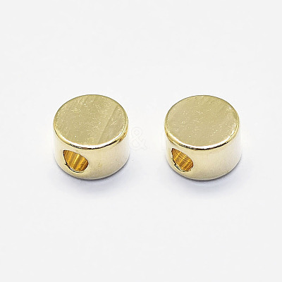 Long-Lasting Plated Brass Beads X-KK-K193-060G-NF-1