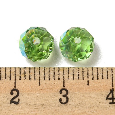 Electroplate Glass Beads EGLA-Z004-01B-07-1