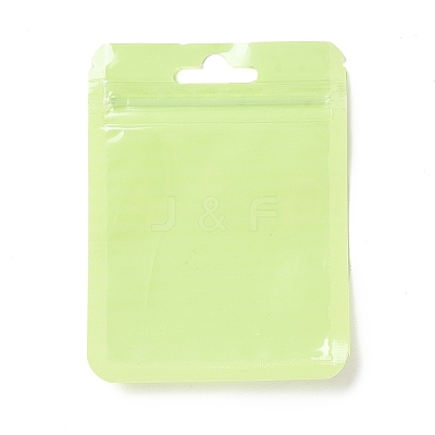Rectangle Plastic Zip Top Gift Bags OPP-B006-02A-02-1
