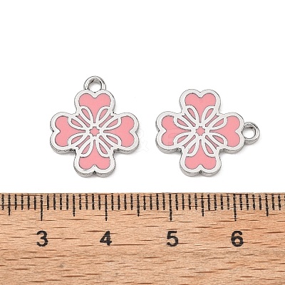 Alloy Enamel Pendants ENAM-G235-06P-04-1