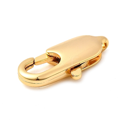 Brass Clasps KK-D407-19G-B-1