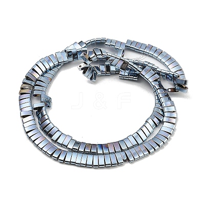 Electroplated Non-magnetic Synthetic Hematite Beads Strands G-G089-A02-10-1