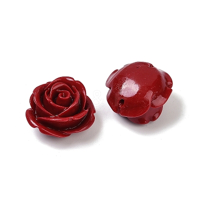 Synthetic Coral Carved Beads CORA-M001-05I-1
