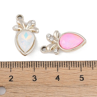 UV Plating Alloy Pendants FIND-M018-31KCG-1