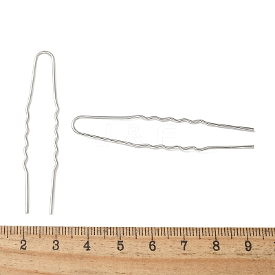 Brass Hair Sticks KK-U057-18P-1