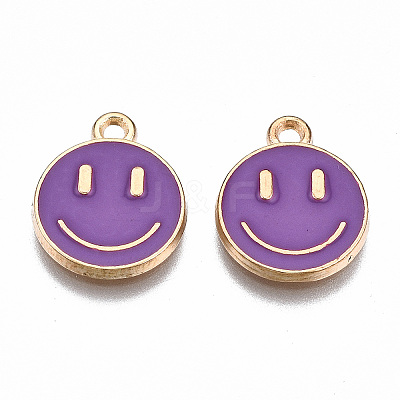 Alloy Enamel Charms X-ENAM-S121-165D-RS-1