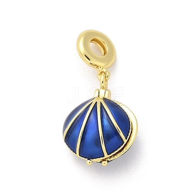 Brass European Beads KK-S511-15G-1