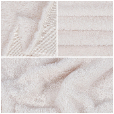 Super Soft Imitation Rabbit Plush Polyester Fabric DIY-CY0003-24B-1