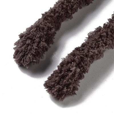 Polyester Plush Sticks DIY-Z031-01G-1
