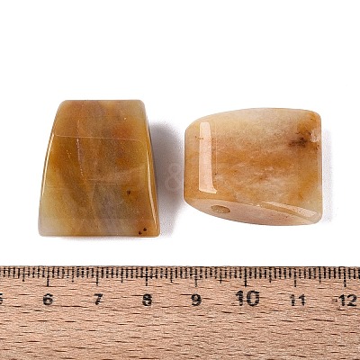 Natural Topaz Jade Pendants G-G602-07D-1