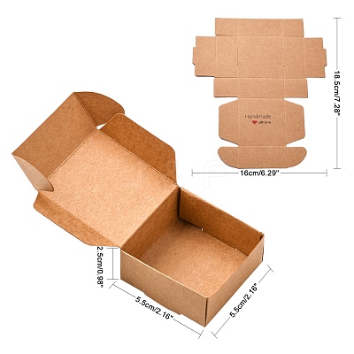 Kraft Paper Gift Box CON-L014-E02-1