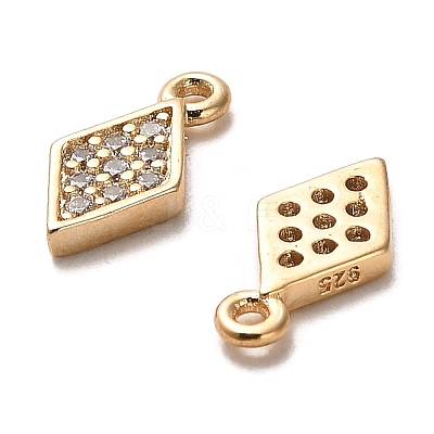 925 Sterling Silver Pendant STER-H110-09G-1
