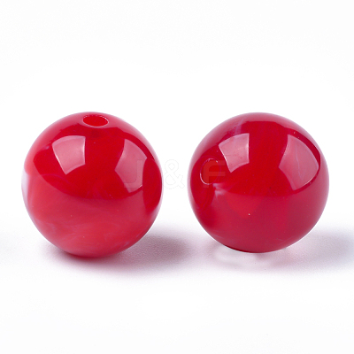 Acrylic Beads OACR-T008-11A-03-1