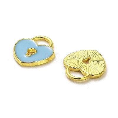 Alloy Enamel Pendants ENAM-R145-12G-02-1