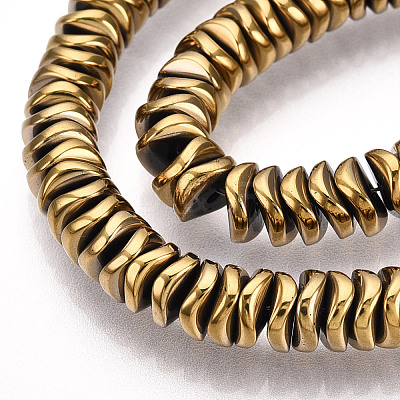 Electroplate Non-magnetic Synthetic Hematite Beads Strands G-N0321-07K-1