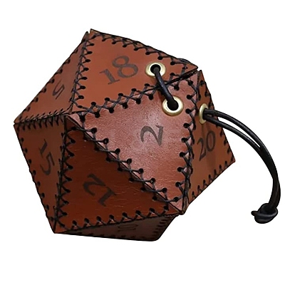 Imitation Leather Polygon Storage Bag PW-WG19758-01-1