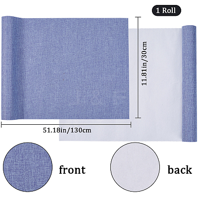 DIY Imitation Linen Fabric DIY-WH0349-139I-1