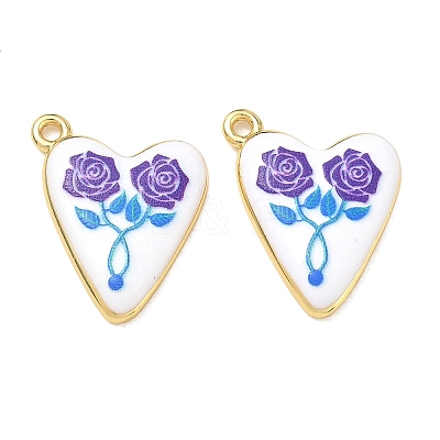 Printed Brass Pendants KK-CBAF9BC-18G-04-1