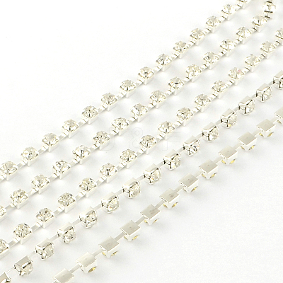 Brass Crystal Rhinestone Strass Chains CHC-R120-02-1