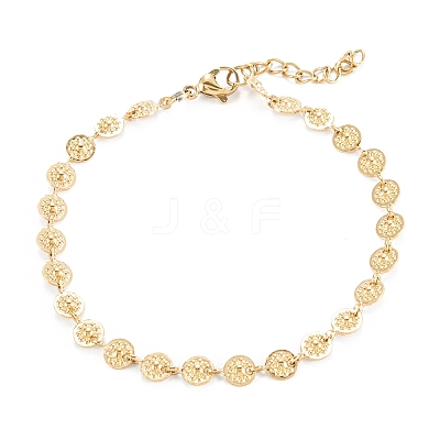 PVD Vacuum Plating 304 Stainless Steel Link Chain Bracelets X-BJEW-M205-01G-1