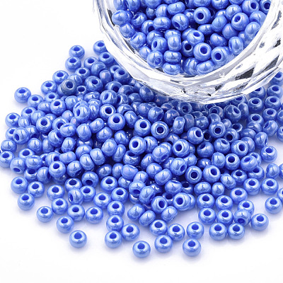 8/0 Czech Opaque Glass Seed Beads SEED-N004-003A-26-1