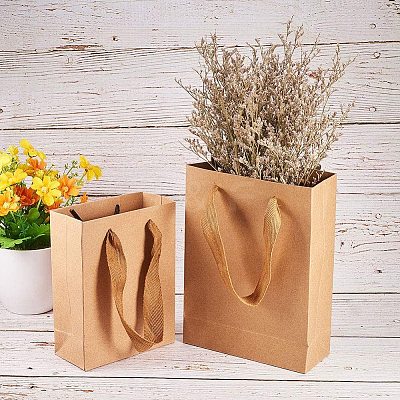 Kraft Paper Bags Gift Shopping Bags AJEW-PH0016-50-1