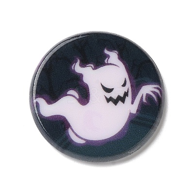 Halloween Series Acrylic Cbabochons OACR-M012-29-1