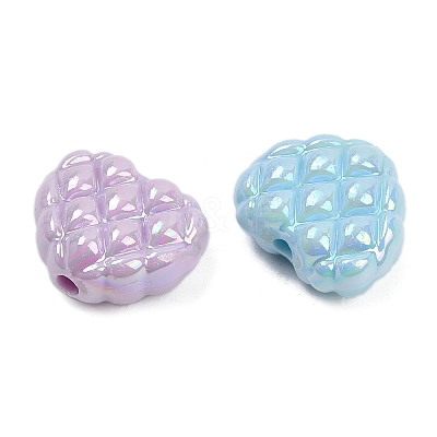 Opaque Acrylic Beads OACR-C022-14-1
