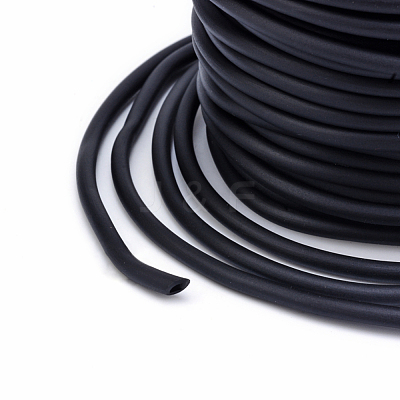 Hollow Pipe PVC Tubular Synthetic Rubber Cord RCOR-R007-4mm-09-1