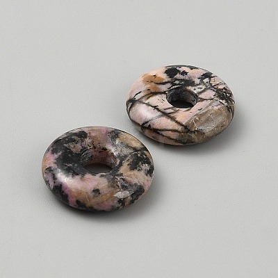 Natural Rhodonite Pendants G-WH0016-53C-1