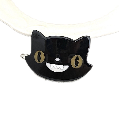 Cellulose Acetate with Iron Hair Clips PW-WG683EB-02-1