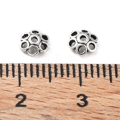 925 Sterling Silver Bead Caps STER-A041-07AS-1